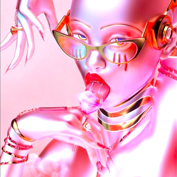 FENDI Vintage Metallic Silver - White Monogram Canvas Forever Bauletto Handbag - Picture 7 of 13